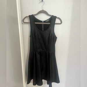 Express Black Textured Dress Size Small